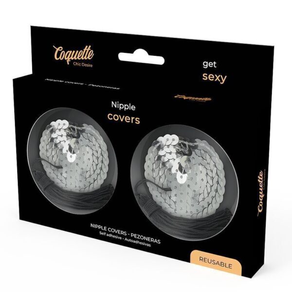 COQUETTE Copri Capezzoli Silver - immagine 3