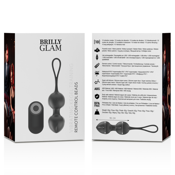 BRILLY GLAM Palline Vibranti KEGEL con Telecomando - immagine 6