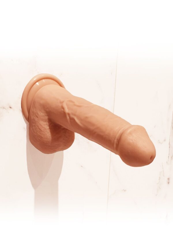 Dildo Vibrante Con Sfere Rotanti - immagine 6