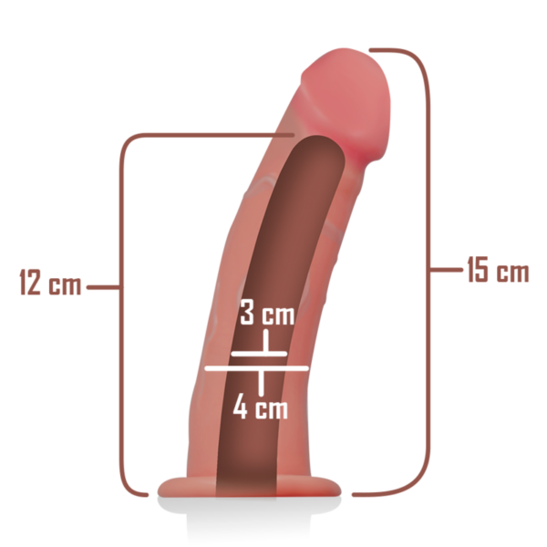 Couple Toys Con Dildo 16 X 3 CM - immagine 6