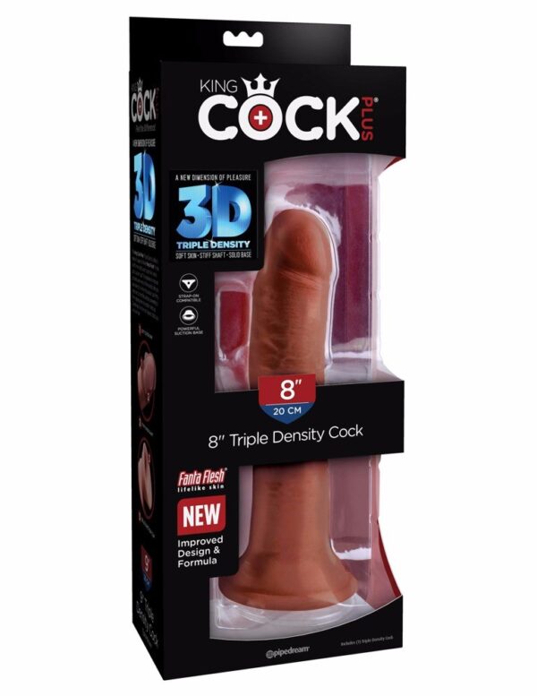 Dildo Triple Density Cock 8 Inch - immagine 3