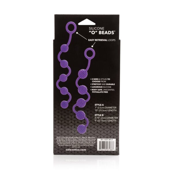 Palline Anali In Silicone Morbido Viola - immagine 4