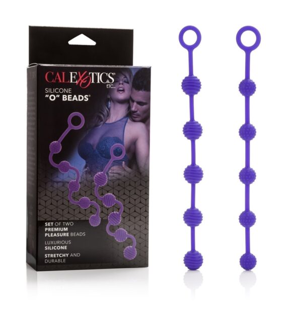 Palline Anali In Silicone Morbido Viola - immagine 3