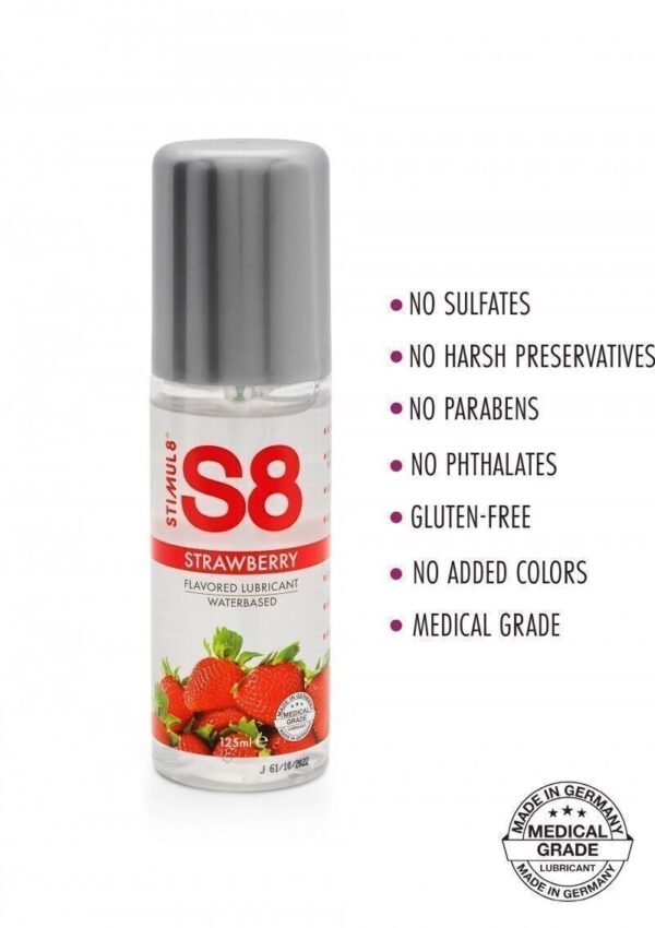 S8 WB Lubrificante Fragola Aromatizzato 125ml - immagine 5