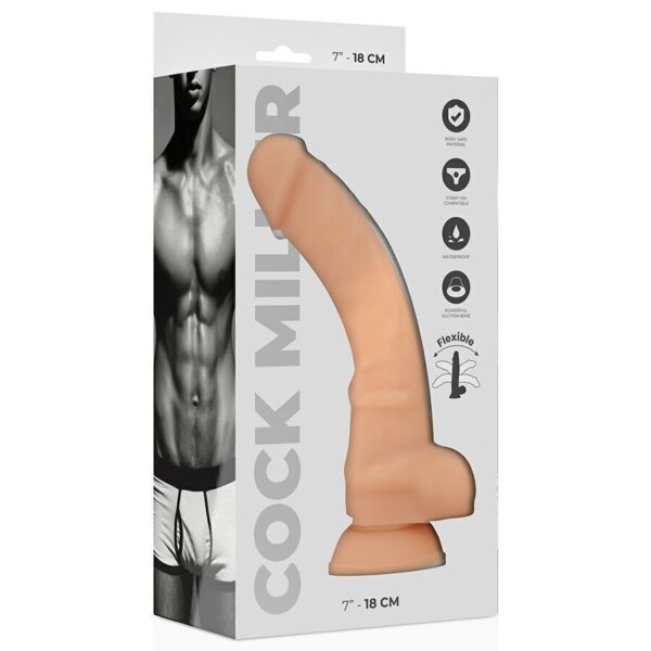 COCK MILLER Dildo Flex 18cm - immagine 4