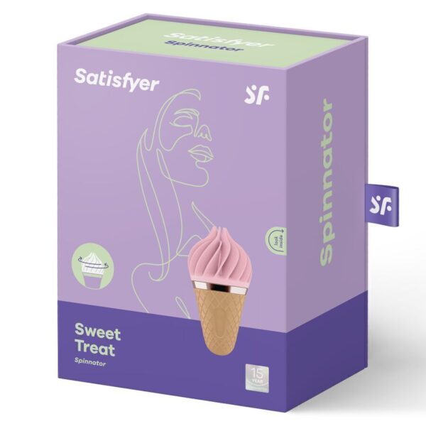 SATISFYER SWEET TREAT SPINNATOR CLITORIDEO - immagine 4