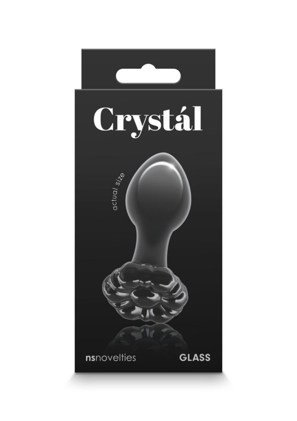 Crystal Flower Glass Black - immagine 5