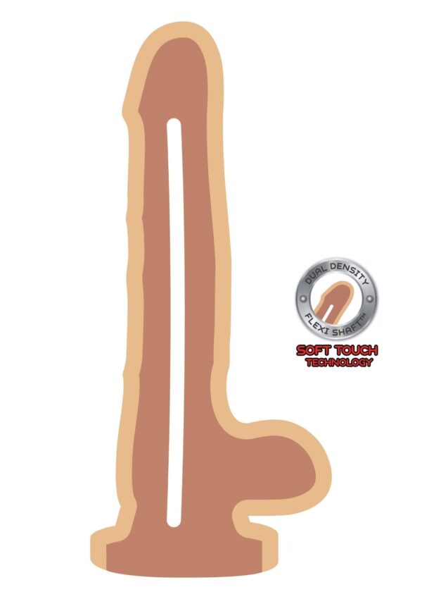 Dildo 7inch a doppia densità ultra soft - immagine 4