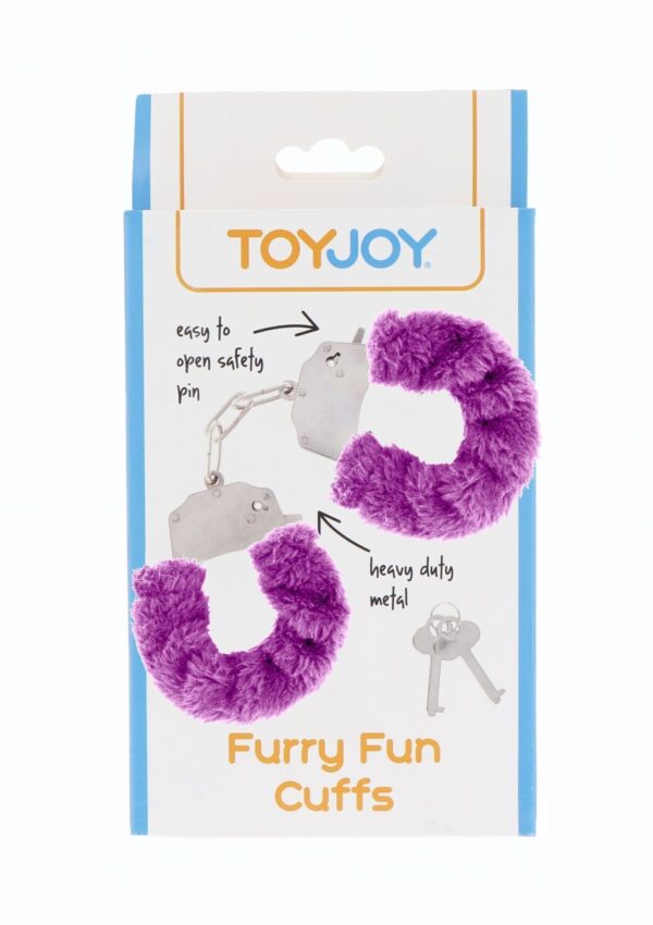 Manette Peluche Furry Fun Viola - immagine 3