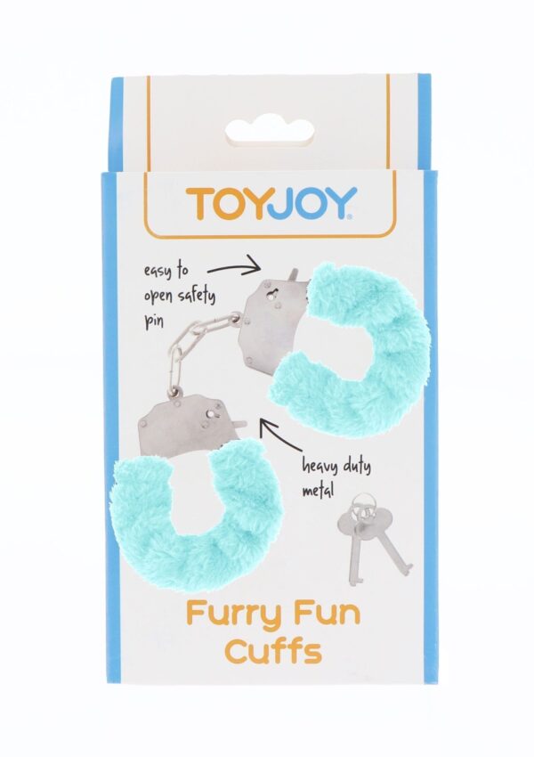 Manette Peluche Furry Fun Azzurro - immagine 3