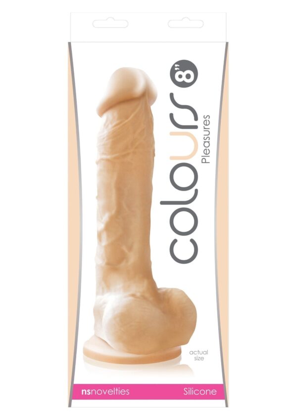 Dildo Pleasures 8 Inch Large - immagine 3