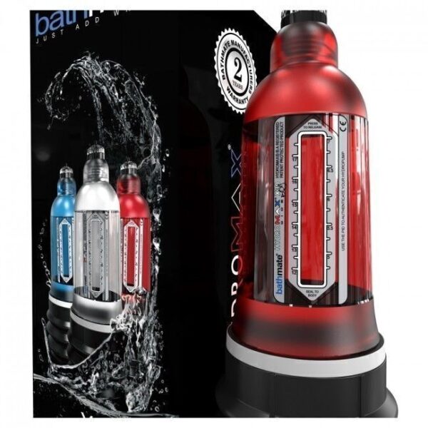 HYDROMAX 7 WIDE BOY Penis Pump Red - immagine 5