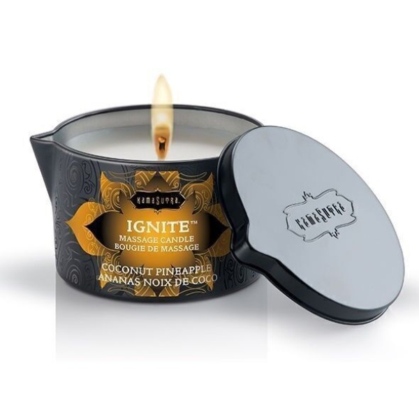 Ignite Candela da massaggio Pineapple 170gr